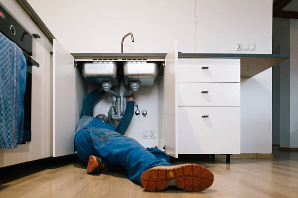 Professional Leak Detection technician working in Almira, WA